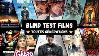 BLIND TEST FILMS - 50 EXTRAITS (TOUTES GÉNÉRATIONS)