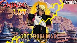 *MAX* Borumaki Gold Showcase |Shindo Life Update