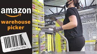 Day in the life of an AMAZON WAREHOUSE PICKER