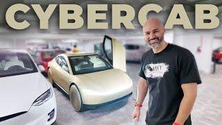 CyberCab Живьём VS Google Такси в #ТаксистоЗаменители | Tesla Cyber Cab самый эффективный электрокар