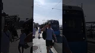 Stenpiren (Tram Bus station) #tourism #gothenburg Aug 2024 #harbour #seaport #boat #tram #hotel