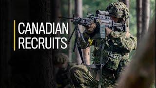 Canadian Armed Forces is building its ranks again