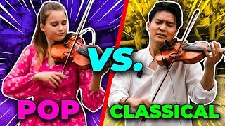 CLASSICAL vs POP - Which do people prefer? ️ ft. Karolina Protsenko