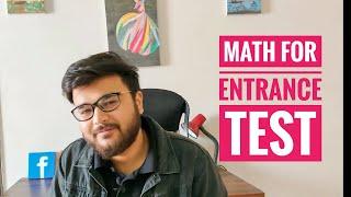 How to Ace the MATHS  Portion of Your  NUST Entry Test.