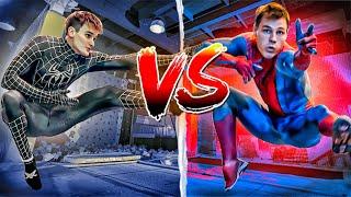 SPIDERMAN VS. PARKOUR V REÁLNÉM SVĚTĚ!