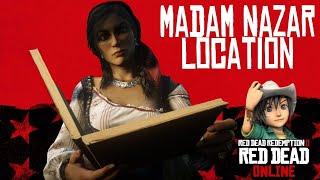 Madam Nazar location 10 March 2025 in Red Dead Online Collector Role