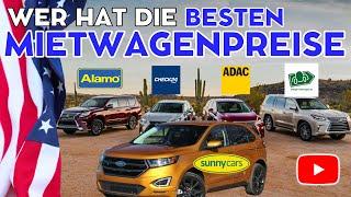 Mietwagen Preisvergleich (Alamo, ADAC, Sunnycars, Check24, Billiger Mietwagen)