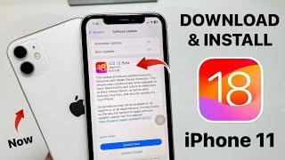 iOS 18 on iPhone 11 - How to Download & Install iOS 18 on iPhone 11 (Free Without Computer)