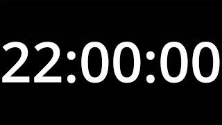 22 HOUR TIMER - No Sound - 22 HOUR COUNTDOWN