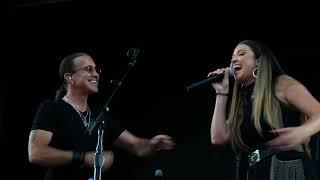 Scott Stapp of Creed & Alexandra Kay LIVE Performance -  Opry Loves the 90s Plaza Party July 1, 2022