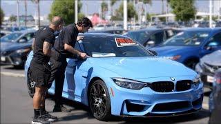 Parking my Bmw M4 at a dealership, then trying to Buy it.