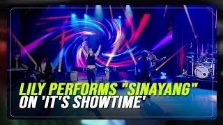 LILY performs "Sinayang" on 'It's Showtime' | ABS-CBN News