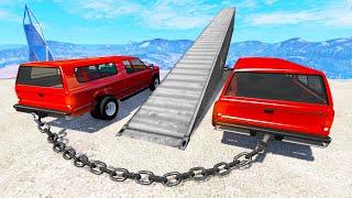 High Speed Jumps - Destroying the Cars #10 (BeamNG Drive Crashes)