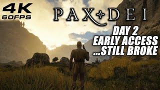 Pax Dei Early Access Day 2: Issues Persist | RTX 4080 4K Gameplay