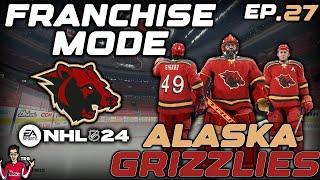 LA FIN DE NOTRE DYNASTIE... ? - PLAYOFF SAISON #8 FRANCHISE MODE GRIZZLIES D'ALASKA | #27 | NHL 24