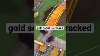 gold scout is cracked | Roblox Tower Defense Simulator #towerdefensesimulator #roblox #towerdefense