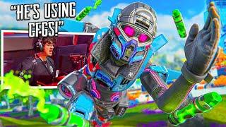 PRETENDING TO HAVE CONFIGS IN APEX LEGENDS (STREAMER REACTIONS)