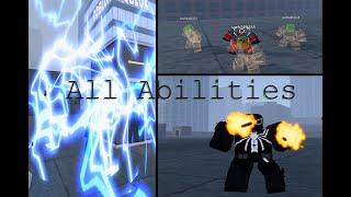 All abilities in In'Vision Web-Verse