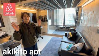 Tokyo Cool airbnb, room tour, perfect for remote work and workouts, airbnb in Tokyo,Japan