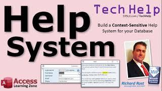 Build a Context-Sensitive Help System For Your Microsoft Access Databases