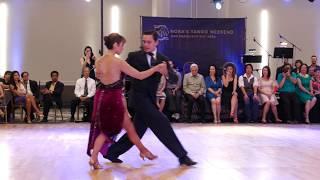 Miriam Larici & Leonardo Barrionuevo @ Nora's Tango Week 2017 July 2 Tango Demo 1/2