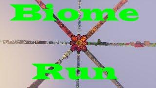 Not enough time! Biome Run | Minecraft map