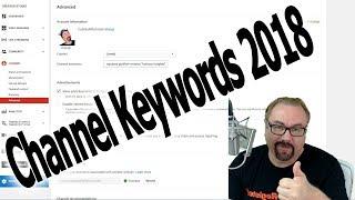 How To Channel Keywords 2018