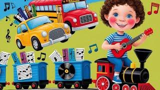 Transportation Fun Song || Nursery Rhymes & AniToons Kids