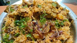 how to make Hyderabadi dum biryani at home~ cook with malati