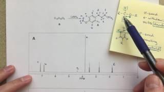 NMR Analysis - Assigning a Spectrum and Predicting a Structure (Harder Version)