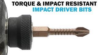 Impact Driver Bits - Long Lasting Bits for High Torque Jobs  | Fasteners 101