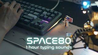 SPACE80 1 Hour Typing Sounds ASMR