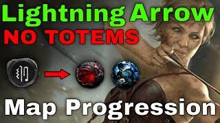  Lightning Arrow Deadeye League Starter Build - Atlas Map Progression Guide [3.22 PoE SSF]