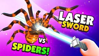 I Built the ULTIMATE Spider Killing Sword! - Kill It With Fire 2