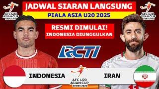 Jadwal Piala Asia U20 2025 - Indonesia vs Iran - Jadwal Timnas Indonesia Live RCTI