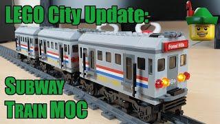 LEGO City Update - Power Functions Subway Train MOC 4855 