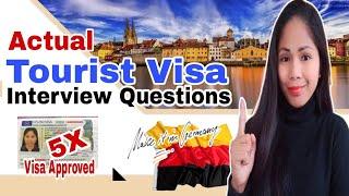 Actual Tourist Visa Interview Questions & Answers + Tipps #schengenvisa #visa