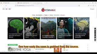 Newsable - Laravel news video rss autopilot (source and widget creation)