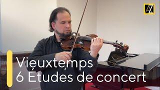 VIEUXTEMPS: 6 Études de concert, Op. 16 | Antal Zalai, violin  classical music