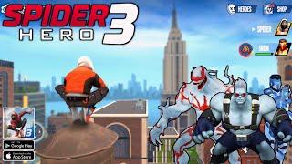 Spider Fighter 3 (Christmas Update: New Skins/New Snow Arena mode) Gameplay Android & IOS