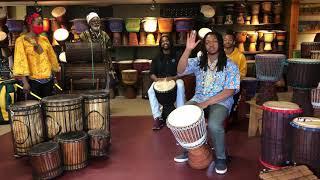 Motherland Music “Kuku” Full Ensemble with Kwesi Williams