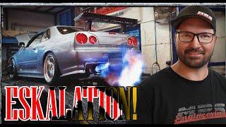 Wir bauen @schaefchen 's 400.000$ Skyline R34 GTR! - MPS ENGINEERING