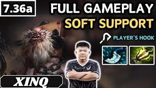 7.36a - Xinq PUDGE Soft Support Gameplay - Dota 2 Full Match Gameplay