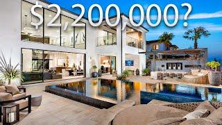 Inside A MODERN LUXURY Tropical Los Angeles Mansion | Mansion Tour