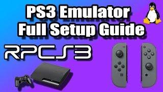 Connecting A Nintendo Switch Joy-Con Controller To RPCS3 Linux (PlayStation 3 Emulation On Ubuntu)