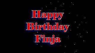 Happy Birthday Finja - Geburtstagslied für Finja