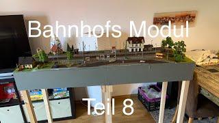 Bahnhofs Modul Teil 8 Modellbahn mit Märklin und Unboxing