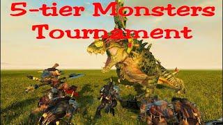 5-tier Monsters Tournament. Total War Warhammer 2