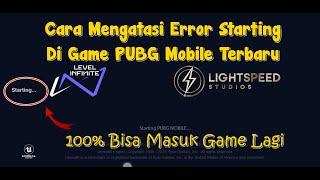 Cara Mengatasi Error Starting / Downloading Resource Di PUBG Mobile 2.3 Terbaru