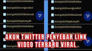 Akun twitter terbaru penyebar video viral update